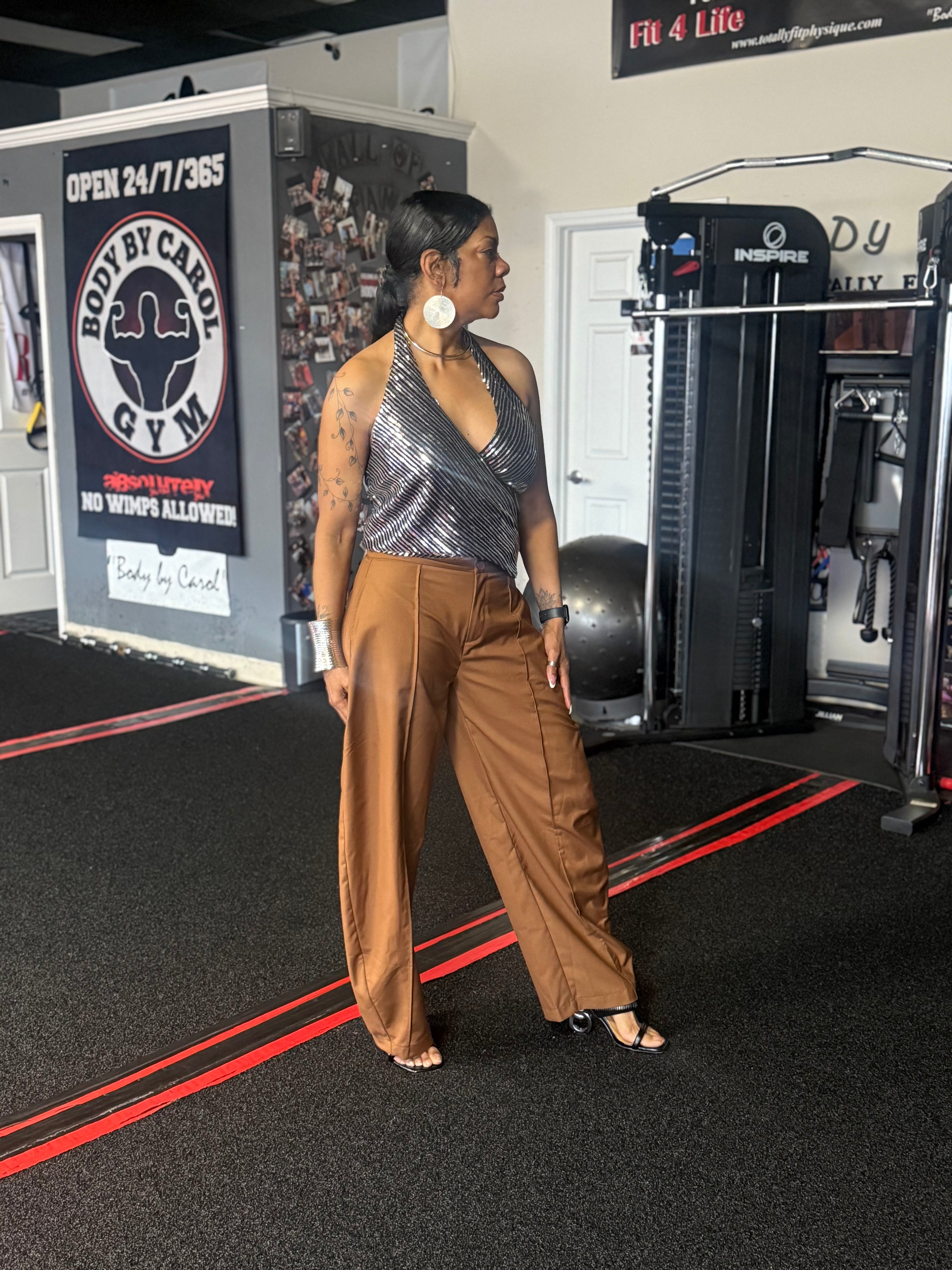 Alpha Baggy Wide leg pants