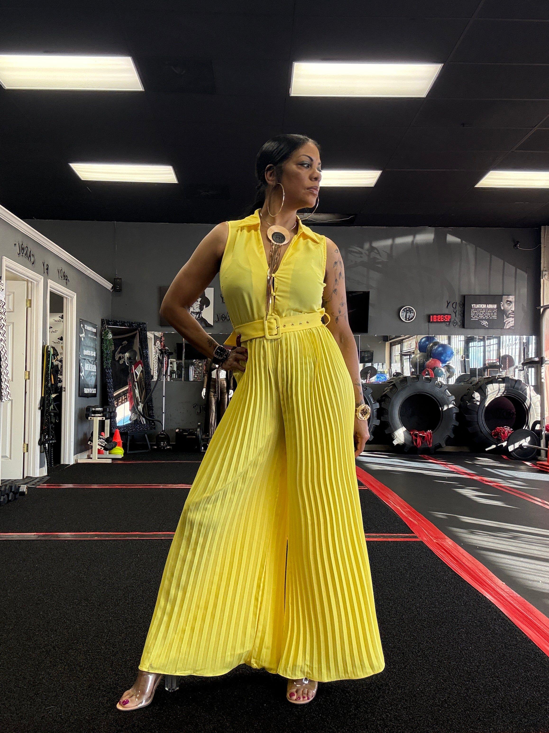 Alpha C Women Wide Leg One Piece Jumpsuit