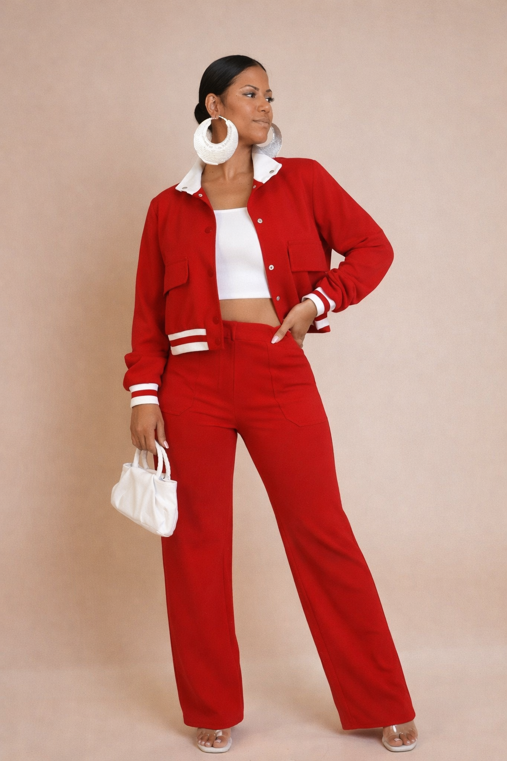 Alpha C Rose 2 piece jacket and pants