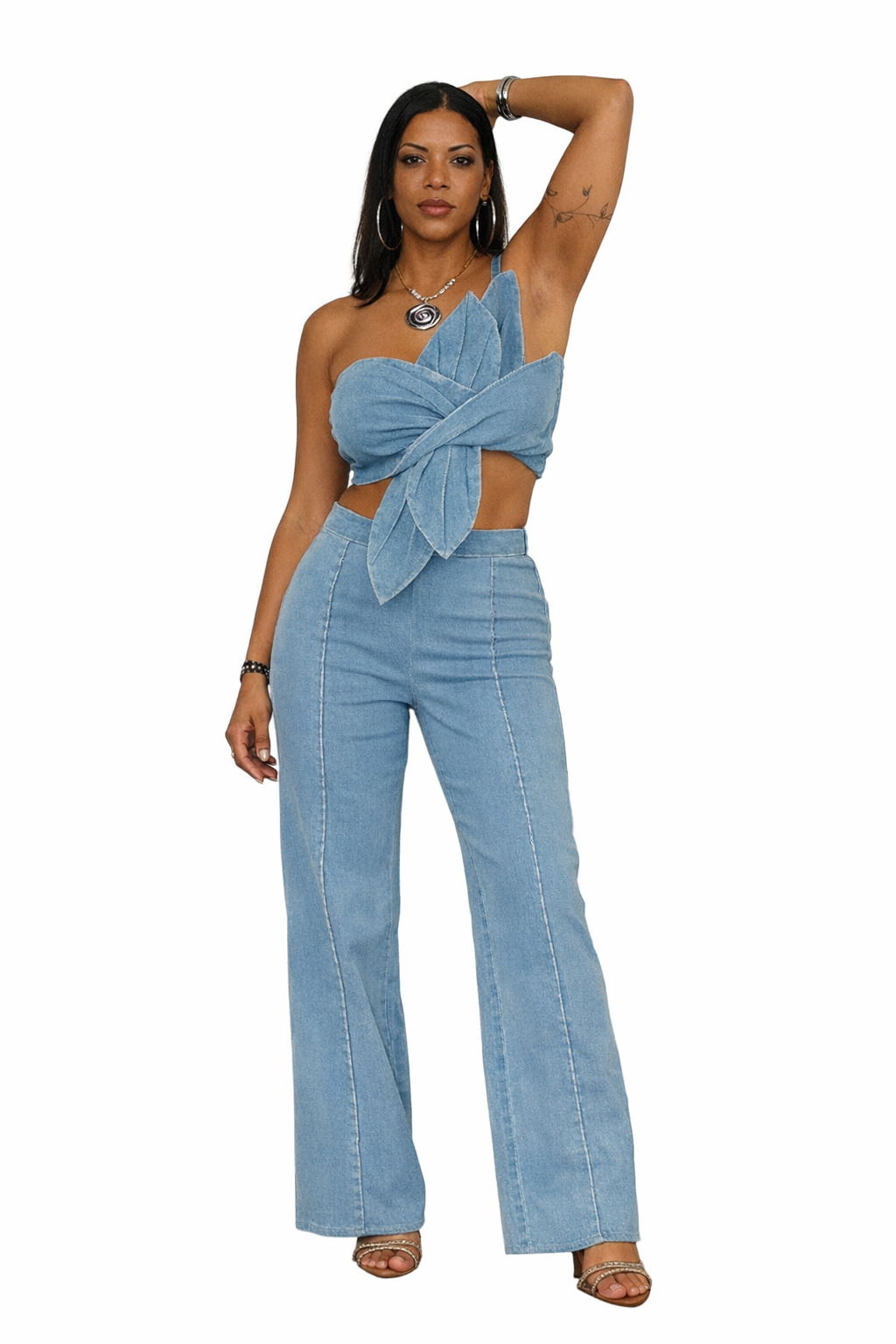 Single Strap Wrap Flower Set