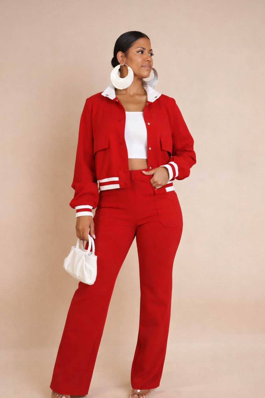 Alpha C Rose 2 piece jacket and pants