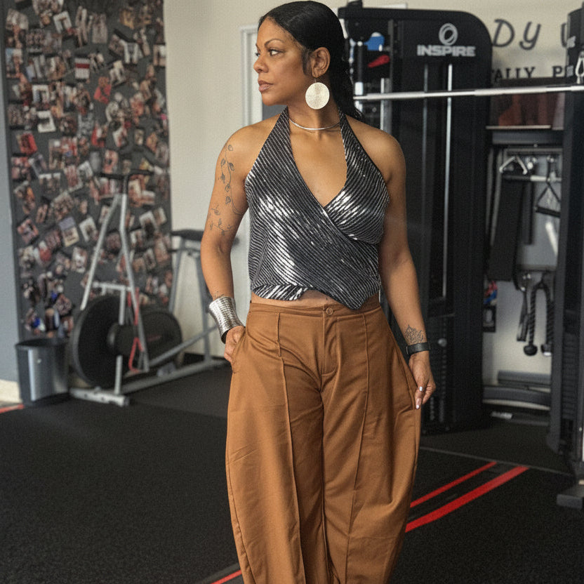 Alpha Baggy Wide leg pants