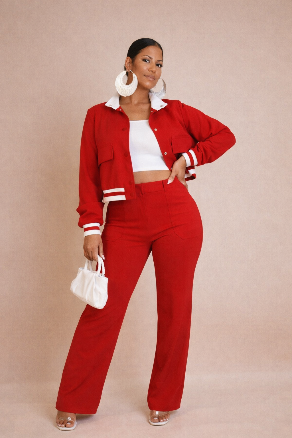 Alpha C Rose 2 piece jacket and pants