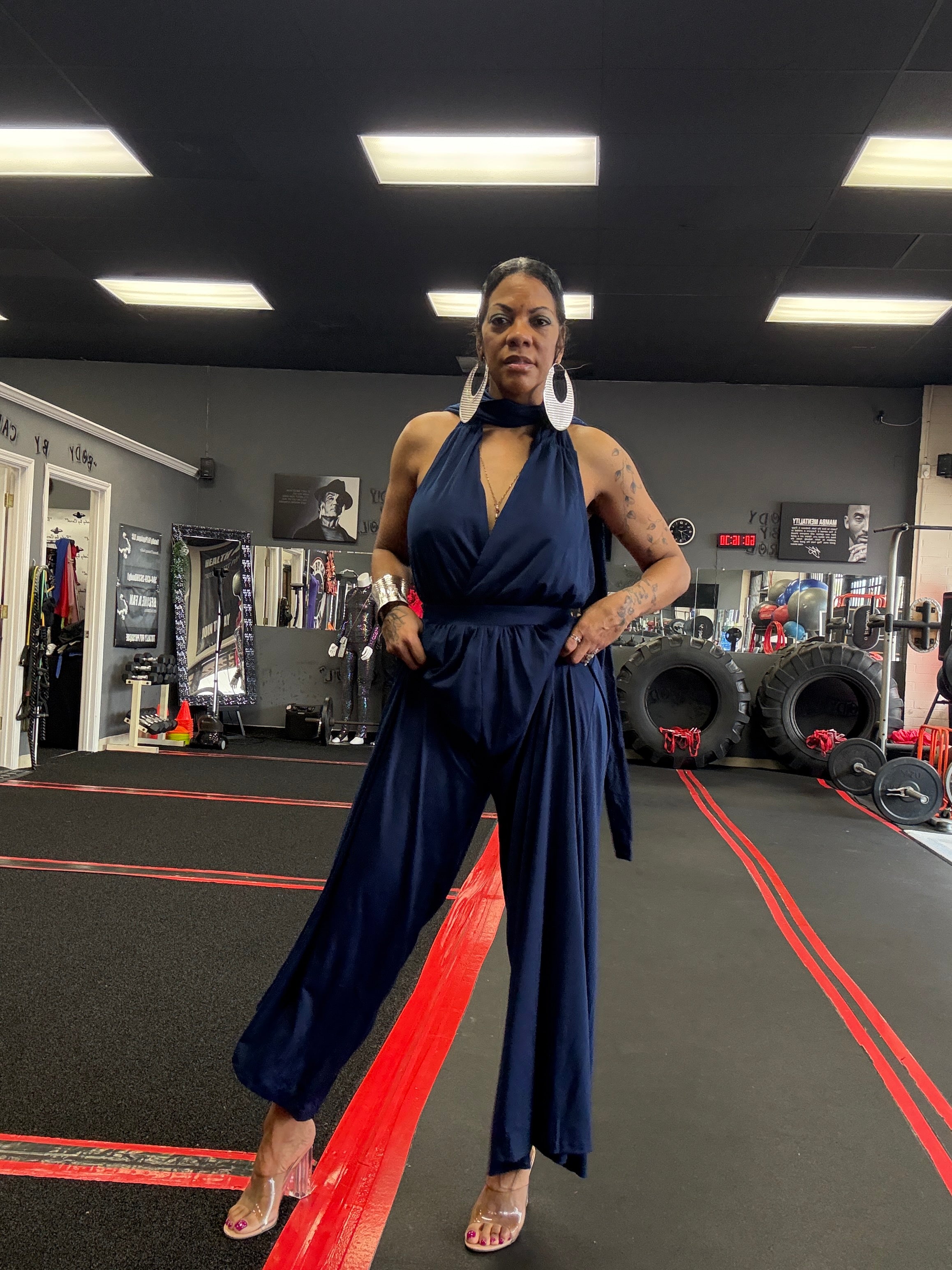 Women Wide leg Jumpsuit