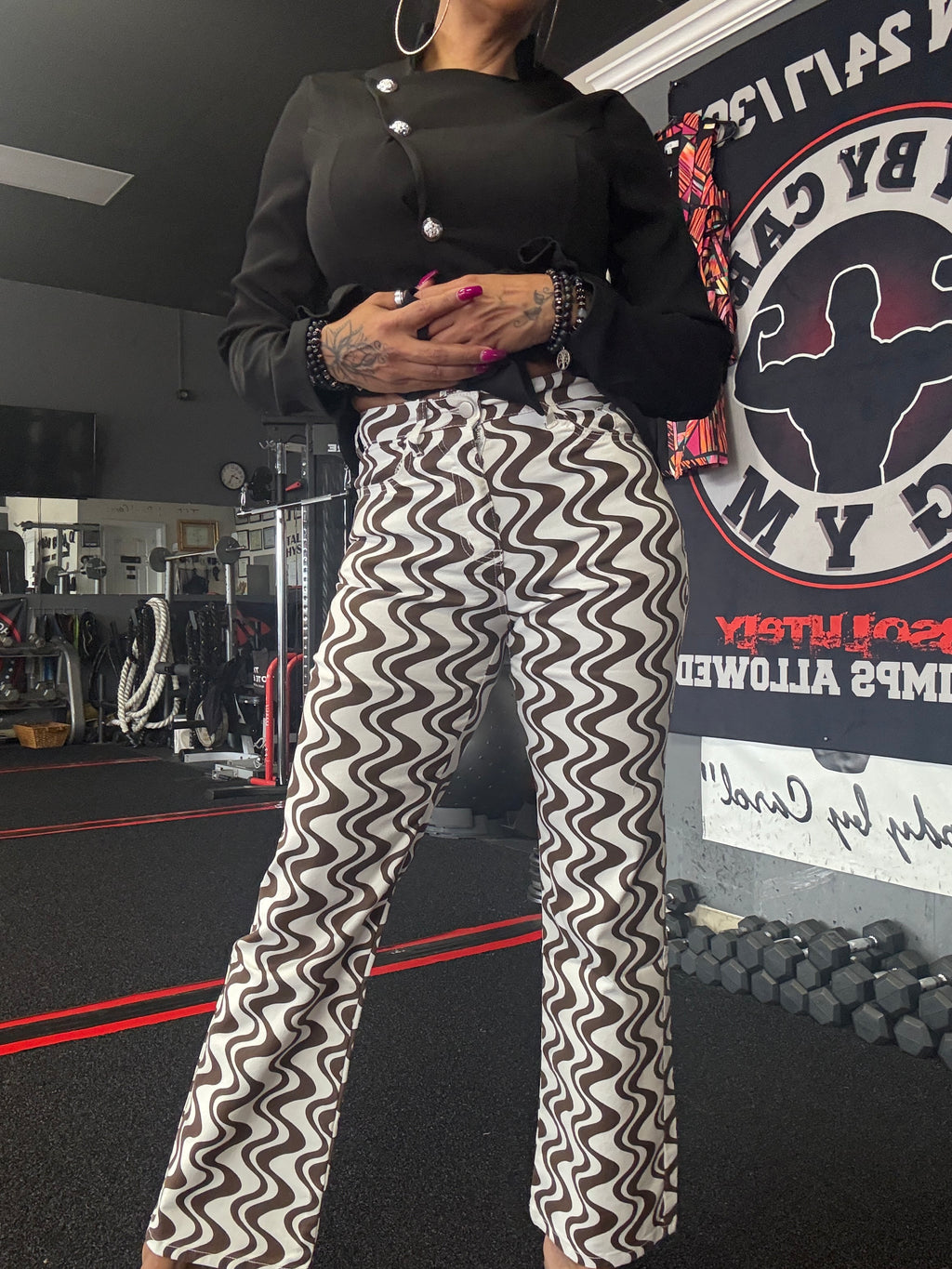 Alpha C Apparel High Waist Jean