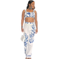 Women 2 Piece Print Jumpsuit