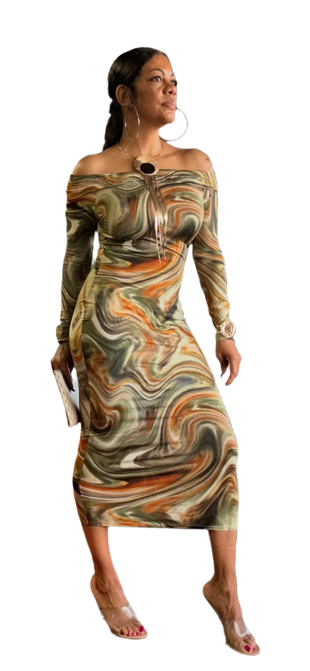 Women Multicolor Pencil Casual Dress