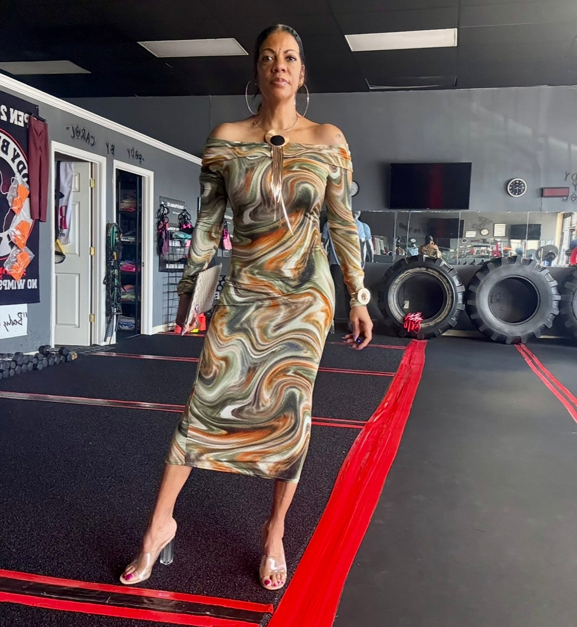 Women Multicolor Pencil Casual Dress