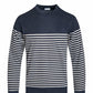 FULL KNIT STRIPED SWEATER NR2014