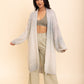 Lounge Around Longline Ombre Cardigan