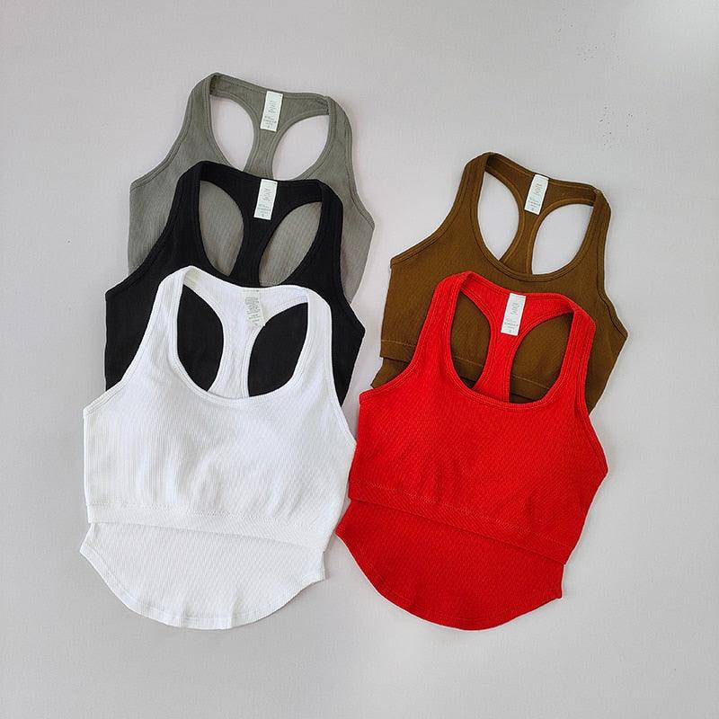 Women Sleeveless Vest Cushion Style Bra 0 Alpha C Apparel