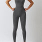 Tight-fitting One-piece Aerial Yoga Suit HW5PYKFE9L Active Jumpsuits Alpha C Apparel 8/S / Volcanic Ash