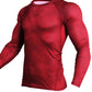 Compression Shirt Men Gym Running Shirt Quick Dry Breathable Fitness Sport Shirt Sportswear Training Sport Tight Rashguard Male Activewear Alpha C Apparel