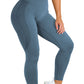 Hot Style Snowflake Jacquard Seamless Cropped Yoga Pant Activewear Alpha C Apparel dark blue / XS