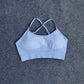 Alpha C Apparel Women Workout Sports Bra High Waist Leggings Alpha C Apparel Blue bra / S