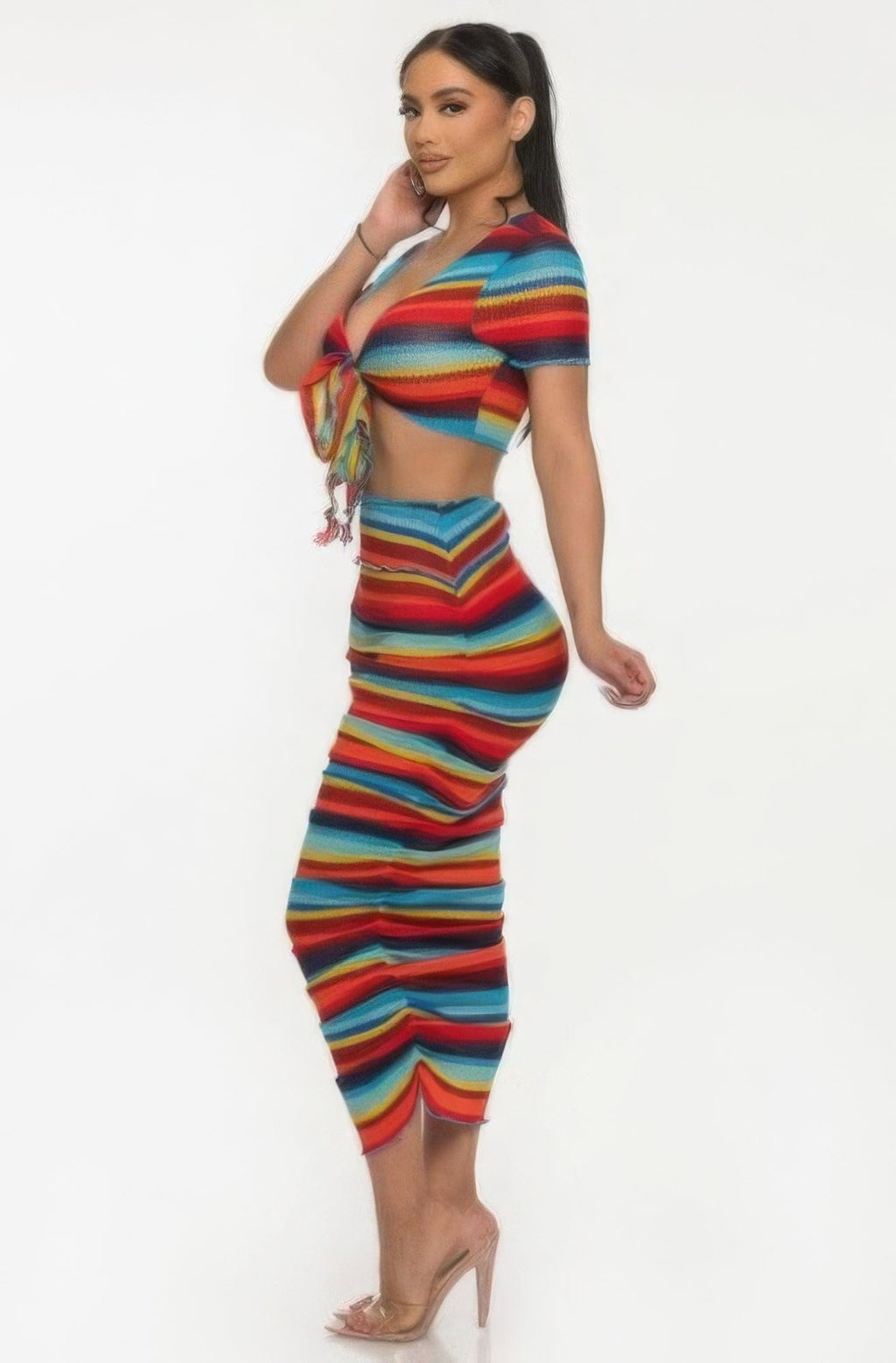 Color Me Mine Beach Sarong Skirt Set Alpha C Apparel