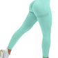 Women Seamless Workout Leggings High Waist Push Up Leggings Ladies Sexy Gym Legging Fashion Black Sports Leggings Alpha C Apparel Green / S