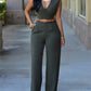 Sleeveless Bodycon Jumpsuit for Women - Party Streetwear Outfit Alpha C Apparel L / Dark Grey