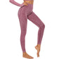 Fitness Running Yoga Pants leggings Alpha C Apparel 01 Leggings Maroon / M