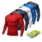 Men Long Sleeve Running Sports Compression Shirt Alpha C Apparel