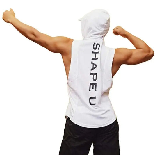 Men Sleeveless Sport Fitness Gym T-Shirt Alpha C Apparel