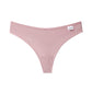 G-string Panties Cotton Women's Underwear Comfortable Casual T back Female Solid Color Low Waist Thong Alpha C Apparel pink / M / 1pc