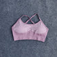 Alpha C Apparel Women Workout Sports Bra High Waist Leggings Alpha C Apparel Purple bra / S