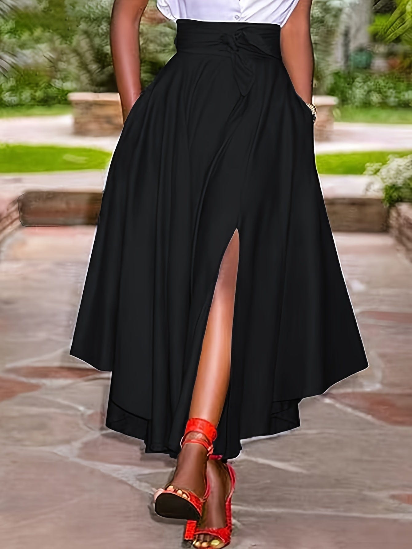 Upgrade Your Spring & Summer Wardrobe with Our Chic Pleated Skirt! Alpha C Apparel S(4) / Black