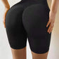 Women Seamless Workout Leggings High Waist Push Up Leggings Ladies Sexy Gym Legging Fashion Black Sports Leggings Alpha C Apparel Short Black / S