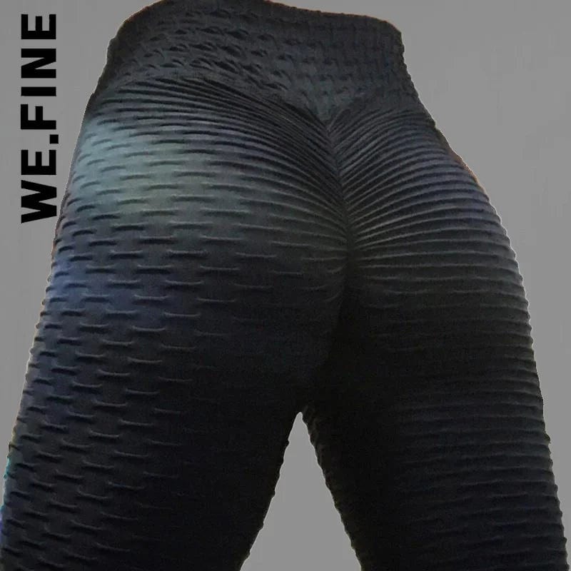 We.Fine Women Leggings Fashion High Waist Gym Tights Women's Leggings Seamless Bubble Female Clothing Sporty Leggings Woman Alpha C Apparel