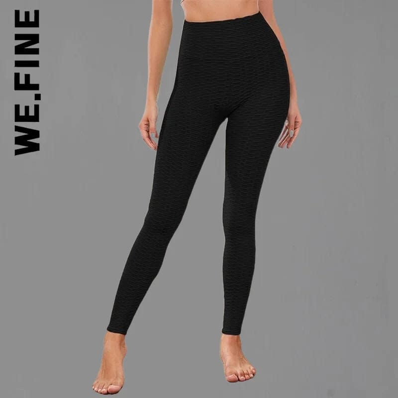 We.Fine Women Leggings Fashion High Waist Gym Tights Women's Leggings Seamless Bubble Female Clothing Sporty Leggings Woman Alpha C Apparel