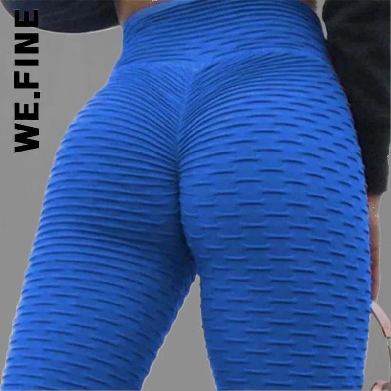 We.Fine Women Leggings Fashion High Waist Gym Tights Women's Leggings Seamless Bubble Female Clothing Sporty Leggings Woman Alpha C Apparel