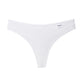 G-string Panties Cotton Women's Underwear Comfortable Casual T back Female Solid Color Low Waist Thong Alpha C Apparel white / M / 1pc