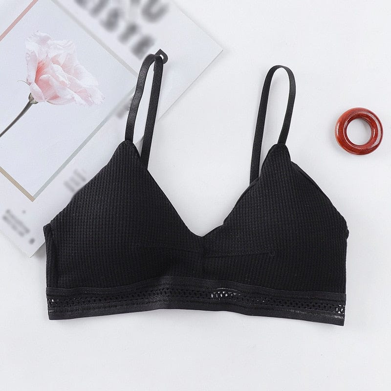 Women Adjustable Shoulder Strap Bras Gather Comfortable Bra Push Up Underwear Soft Breathable Bralette New Alpha C Apparel