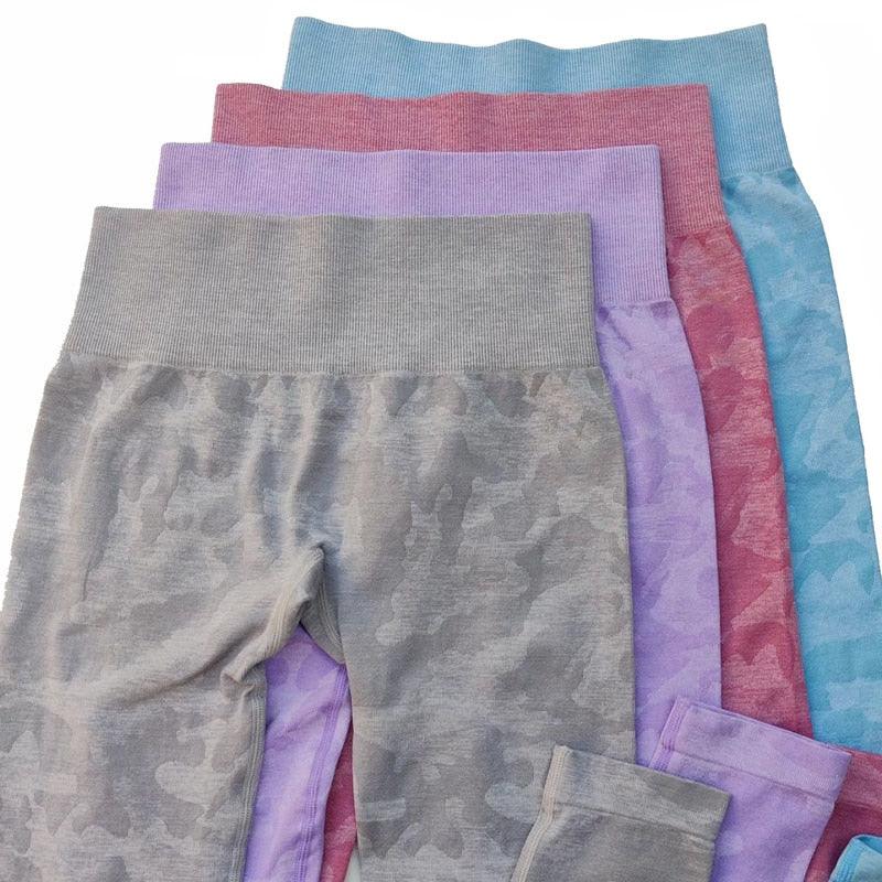 Women High Waist Camo seamless leggings gym sports tights Alpha C Apparel