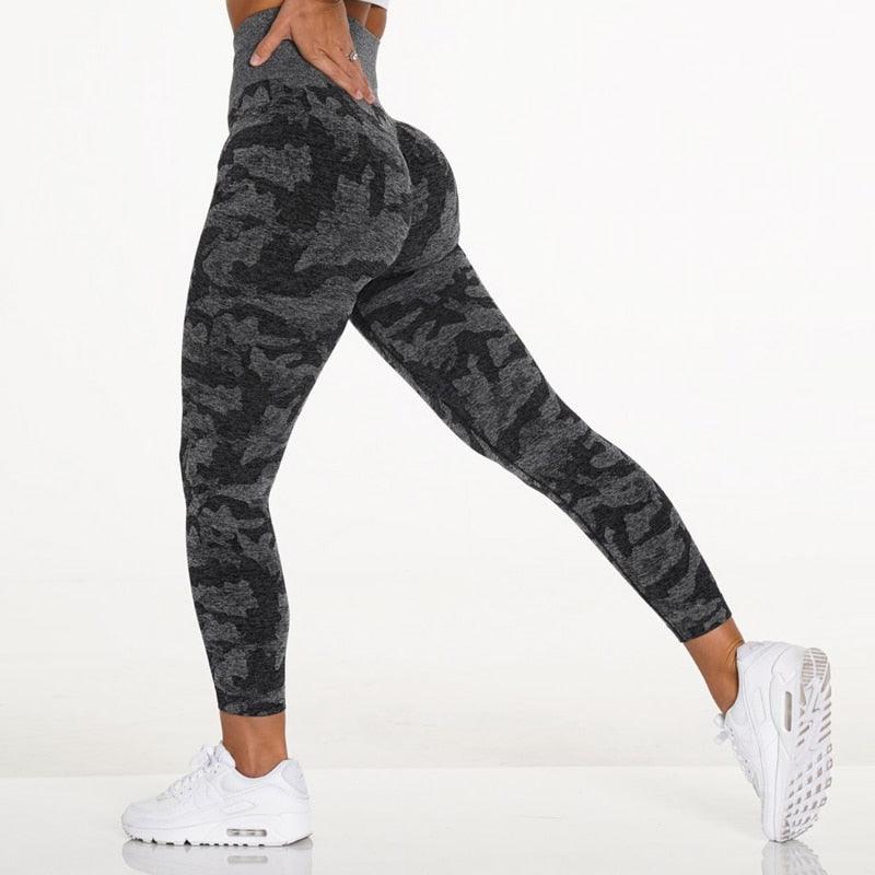 Women High Waist Camo seamless leggings gym sports tights Alpha C Apparel