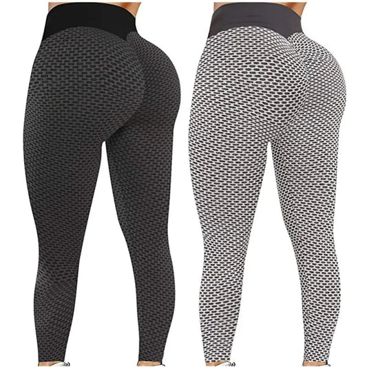 Women Solid Butt Lifting High Waist Workout Gym Fitness Yoga Pants Alpha C Apparel