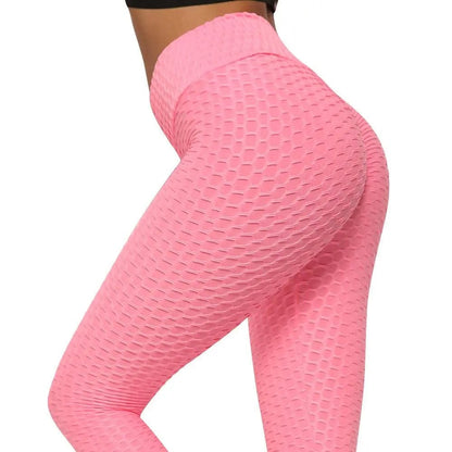 Women Workout Clothing Wear Gym Leggings High Waisted Yoga Leggings Alpha C Apparel XL / pink
