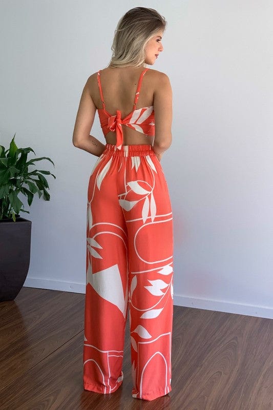 SEXY SUMMER TWO PIECE PANT SET By Claude