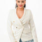 Double Breasted Blazer Jacket CCWHOLESALECLOTHING