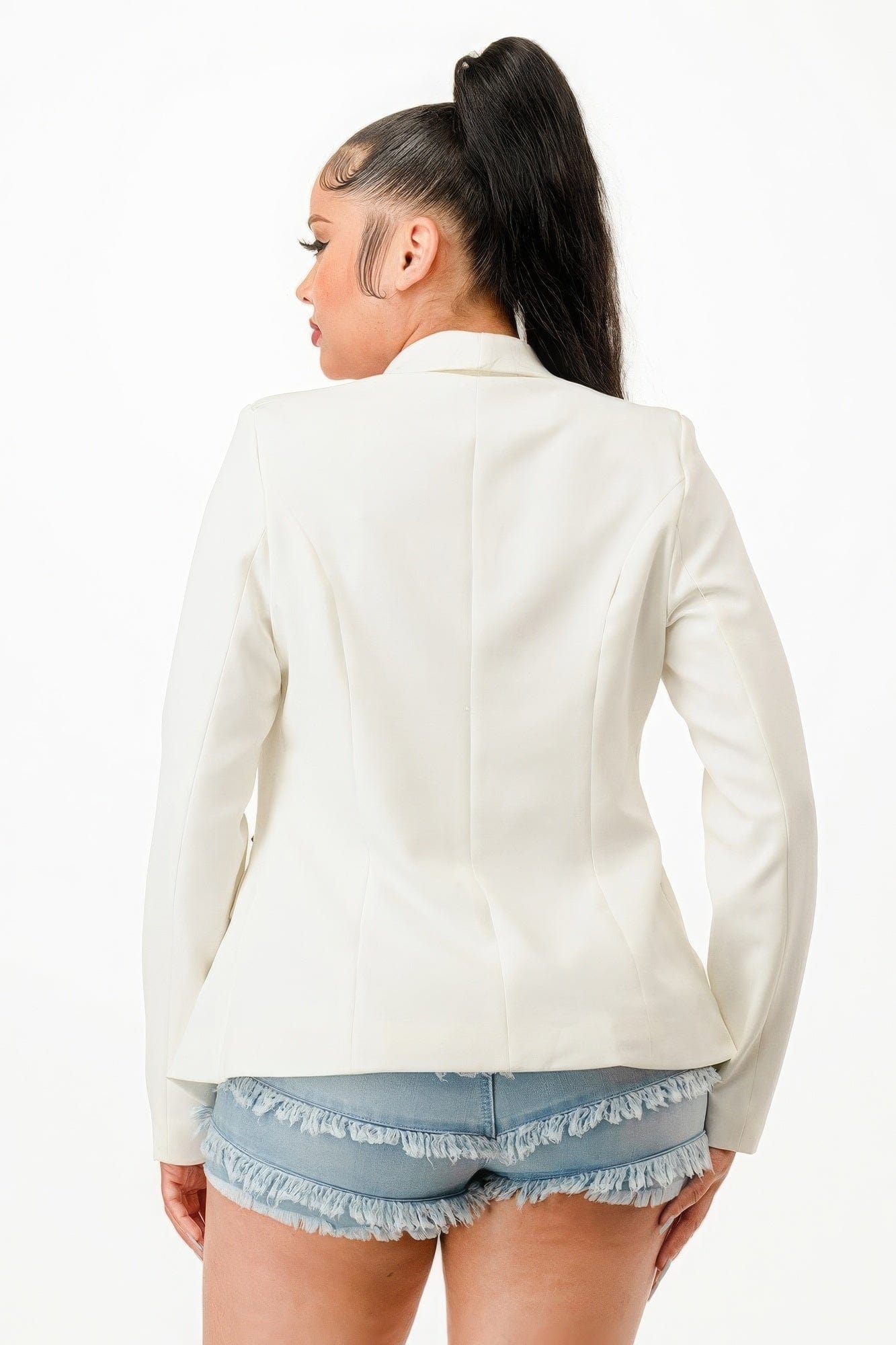 Double Breasted Blazer Jacket CCWHOLESALECLOTHING