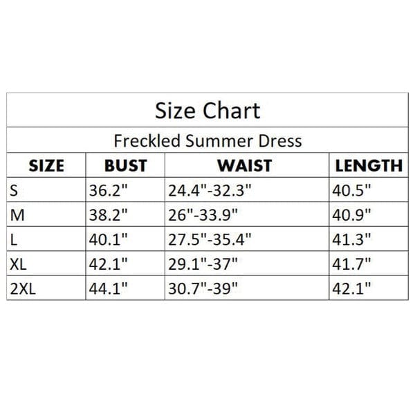  Freckled Summer Dress ClaudiaG Collection