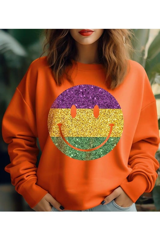 UNISEX FLEECE SWEATSHIRT Color Bear ORANGE / S