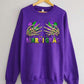 UNISEX FLEECE SWEATSHIRT Color Bear PURPLE / S