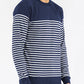 FULL KNIT STRIPED SWEATER NR2014