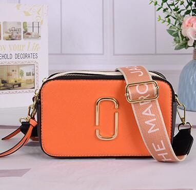 Designer Fashion bag Handbag Famous totes Marc Snapshot Camera Small Crossbody purse Women Shoulder Bags Messenger cross body R2307021 Other Bags Dhgate orange