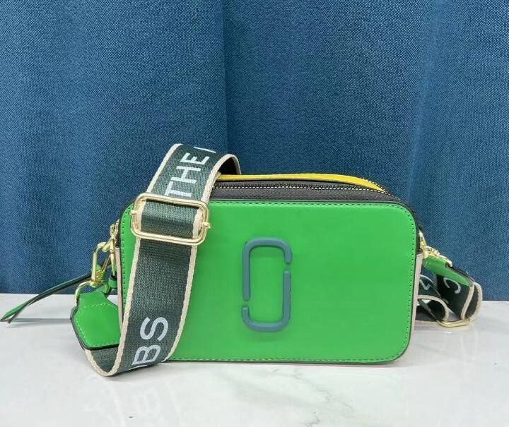 Designer Fashion bag Handbag Famous totes Marc Snapshot Camera Small Crossbody purse Women Shoulder Bags Messenger cross body R2307021 Other Bags Dhgate photo-green