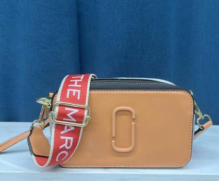 Designer Fashion bag Handbag Famous totes Marc Snapshot Camera Small Crossbody purse Women Shoulder Bags Messenger cross body R2307021 Other Bags Dhgate photo-orange