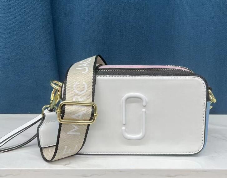 Designer Fashion bag Handbag Famous totes Marc Snapshot Camera Small Crossbody purse Women Shoulder Bags Messenger cross body R2307021 Other Bags Dhgate photo-white