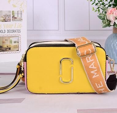 Designer Fashion bag Handbag Famous totes Marc Snapshot Camera Small Crossbody purse Women Shoulder Bags Messenger cross body R2307021 Other Bags Dhgate yellow